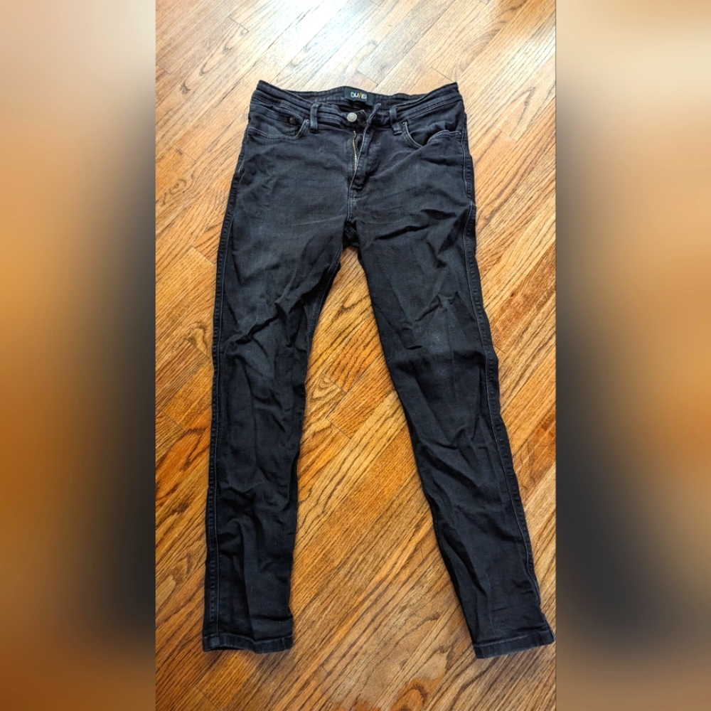 DU/ER Duer L2X Black Stretch Jeans